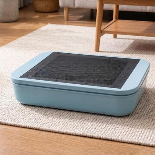 Reptile Breeding Box Clear Terrarium House Feeding Storage Live Food Breeding Box Efficient pp Material Suitable for pet Care Educational Display, None Hole - color: none hole
