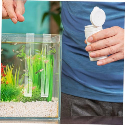 Sosoport Reptile Tank Hooks 2pcs Aquarium Hangers Adjustable Climbing Ramps Fish Tank Accessories