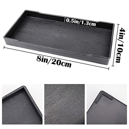 Reptile Food Water Bowl Plate Dish for Tortoise Crawl Pet Drinking and Eating Hallow Water Dish for Reptiles (Size1-S) - size: Size1-S