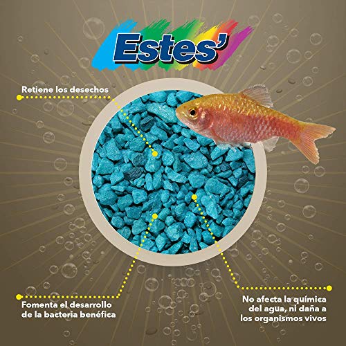 Special Turquoise Aquarium Gravel for Freshwater Aquariums, 5-Pound Bag