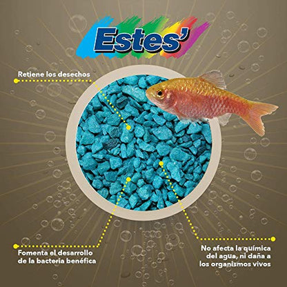 Special Turquoise Aquarium Gravel for Freshwater Aquariums, 5-Pound Bag