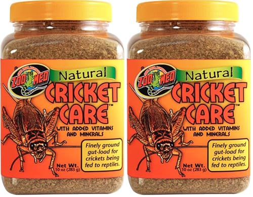 Zoo Med Natural Cricket Care, 10 oz (Pack of 2) - size: 10 Ounce (Pack of 2)