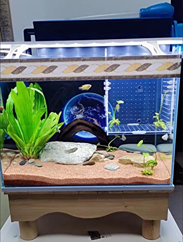 AWXZOM Acrylic Fish breeding Box, Acrylic Fish Isolation Box, Fish Separator for Aquarium, Hatchery Incubator with Suction Cups for Small Baby Fishes Shrimp Clownfish Guppy (5.9 * 5.9 * 5.9inch) - size: 5.9 * 5.9 * 5.9inch