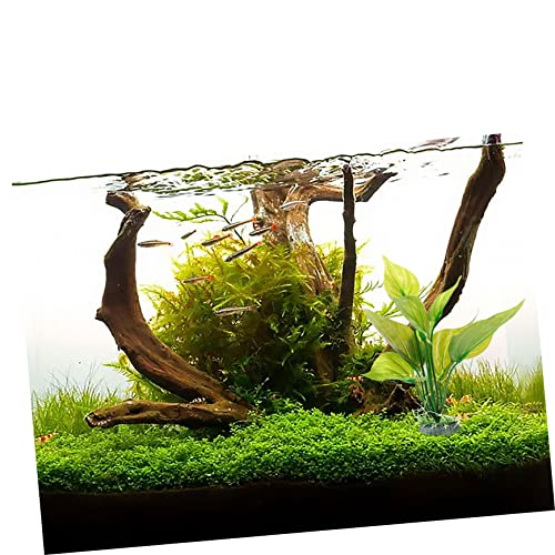 LIFKOME Reptile Tank Decor Lifelike Aquarium Fake Plant Resin Water Grass Ornament for Fish Tanks Turtle Habitats and Terrariums Realistic Aquatic Landscape Decoration