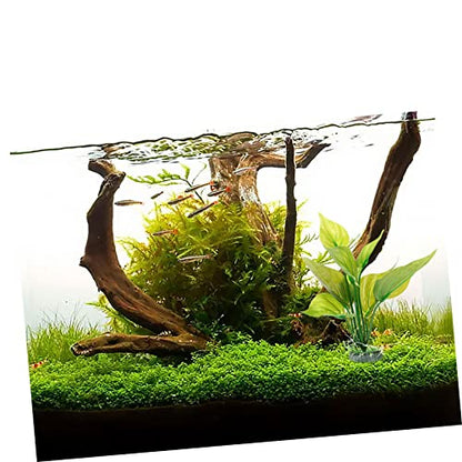 LIFKOME Reptile Tank Decor Lifelike Aquarium Fake Plant Resin Water Grass Ornament for Fish Tanks Turtle Habitats and Terrariums Realistic Aquatic Landscape Decoration