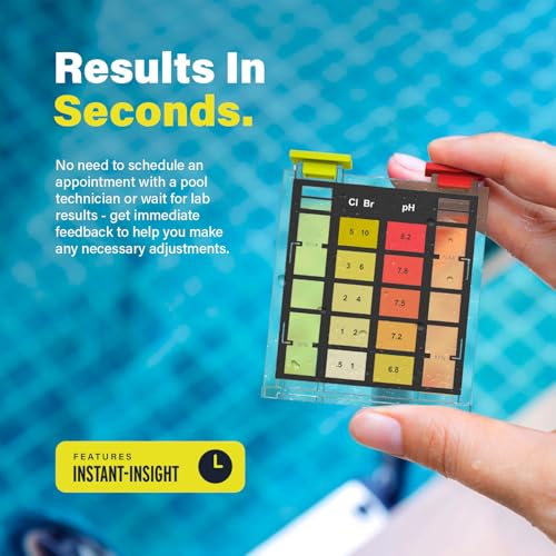 Lupo 6-in-1 Pool Test Kit | Pool Testing Kit for Residential Swimming Pools & Spas for Testing Total Chlorine, Total Bromine, pH, Base Demand, Acid Demand & Total Alkalinity Quick & Accurate Testing - size: 6-in-1 Complete Test Kit
