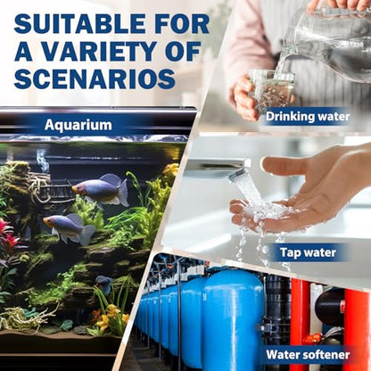 10ML Hard Water Test Kit, Rapid Quality Testing for Water | Water Hardness Test, Simple Operation Convenient to Carry of Applications for Tap water Well water Swimming Pool Spa Aquarium