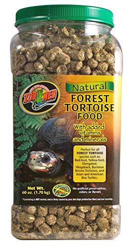 Zoo Med Natural Forest Tortoise Food, 60 oz. - size: 3.75 Pound (Pack of 1)