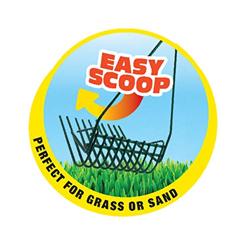 Four Paws Dog Rake & Scooper Set for Pet Waste Pick-Up, Large, 2 Count | Stainless steel long-handled dog waste tool, rake & pan design, easy pet waste pickup, 38" x 10" - size: Large, 9.5" x 10" x 38", style: Rake & Pan Set