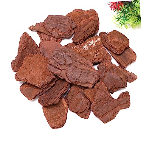 Happyyami 1pack Reptiles Breeding Box Pine Bark Substrate for Tortoise Habitat Decoration Natural Pine Material Pack for Reptiles and Animals