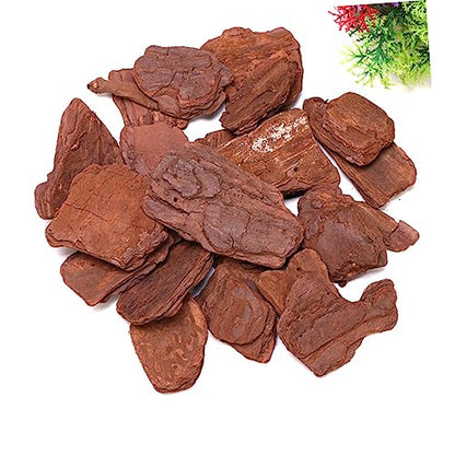 Happyyami 1pack Reptiles Breeding Box Pine Bark Substrate for Tortoise Habitat Decoration Natural Pine Material Pack for Reptiles and Animals