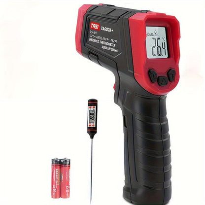 Infrared Thermometer, Digital Laser Temperature Meter -37°F~932°F (-32°C~400°C) IR Temperature Gun (Not for Humans) Ideal for Cooking, Frying, Kitchen, Barbecue, Meat, Sugar, Freezer