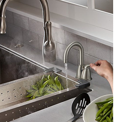 InSinkErator H-HOT150SN-SS Instant Hot Water Dispenser System with Stainless Steel Tank, Satin Nickel | Single-Handle Faucet in Satin Nickel, 2/3-Gallon Stainless Steel Tank, 3-Year Limited Service Warranty - color: Satin Nickel, style: HOT150 - Hot Only