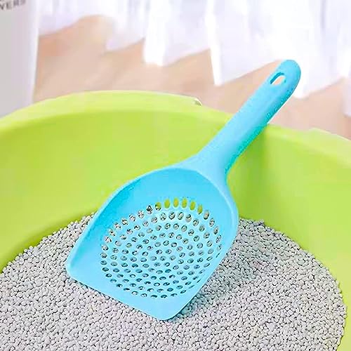Cat Litter Scoop 3Pcs Cat Litter Scooper Long Handle Deep Shovel Cat Scooper Kitty Litter Scoop for Cat Sand Toilet Cleaning