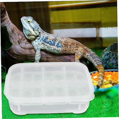 Abaodam 1pack Reptile Breeding Box Design for Snake Lizard and Crawling Pet Incubation