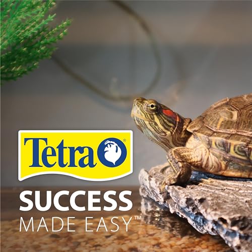 Tetra ReptoHabitat Kit for Aquatic Reptiles and Amphibians, 15 Gallons, Create a Home for Aquatic Juvenile Turtles, Frogs, Newts and Salamanders, 24.4 x 12.5 x 12.7 inches - size: 15 gallon