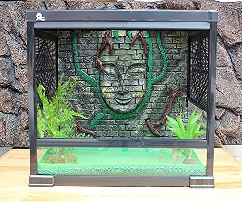 Tfwadmx Reptile Carpet, 2 Pack of Bearded Dragon Mat Terrarium Substrate Liner Bedding for Snake Turtle Lizard Geckos Hermit Crabs (24'' X 16'') - color: 2 PCS, size: 24'' X 16''
