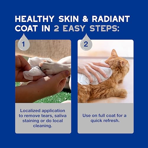 DOUXO SPA Dog Wipes for Paws, Butts, Tear Stains and Cleaning, 100 Wipes | Multi-Purpose for Coat and Paws, Leaves the Coat and Skin Refreshed, Skin-Friendly Formula, Can Also be Used for Cats