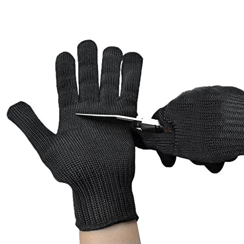 Animal Handling Gloves, Anti-Scratch Wire Protective Gloves for Small Birds, Parrots, Lovebirds, Cats, Reptiles, Gardening Welding Work, 1 Pair