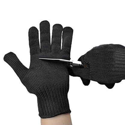 Animal Handling Gloves, Anti-Scratch Wire Protective Gloves for Small Birds, Parrots, Lovebirds, Cats, Reptiles, Gardening Welding Work, 1 Pair