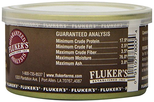 Fluker's Gourmet Canned Food for Reptiles, Fish, Birds and Small Animals, Crickets, 1.2 oz - size: 1.2 Ounce (Pack of 1), style: Crickets