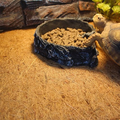 BeardedDragons Cuttable Substrate Liner for Reptiles Small Pet Bedding Mat Terrarium Decoration Mat Reptiles Cage Pad Terrariums Accessories for Small Pet - size: 100x40cm