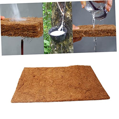 VANZACK Coconut Fiber Mat for Reptile Tank Substrate Liner for Lizard Turtle Bedding Accessories 50x30cm Bedding - size: Size 1