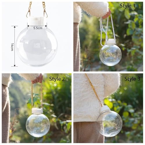 Hamster Transport Box Hand-held Pet Carrier Portable Transparent Small Pets Carrying Cage Travel Bag(Style 1)