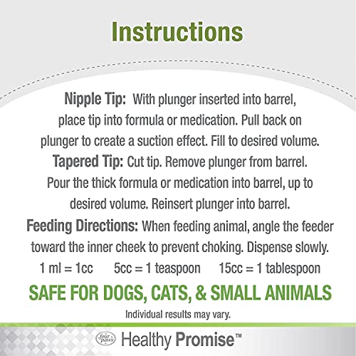 Four Paws Easy Feed Syringe Feeder 2Ct - Pack of 2