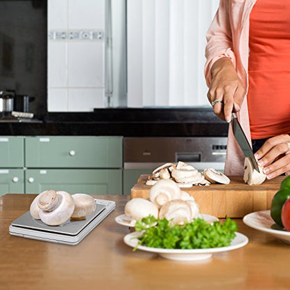 Smart Weigh Digital Pro Pocket Scale 500g x 0.01g – 6 Units: g, oz, gn, ozt, DWT, ct – High Precision for Kitchen, Herbs & Jewelry – Includes Hold/Counting, 2 Trays & Batteries - size: 500 Grams