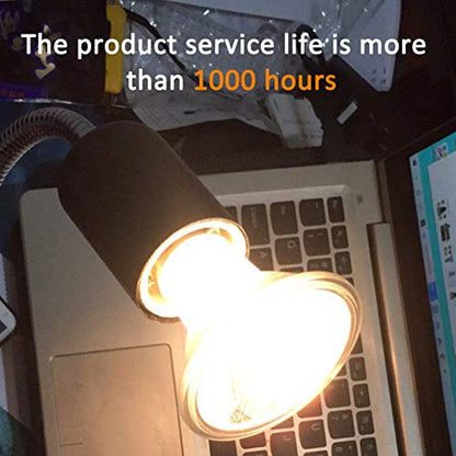 Reptile Sun Lamp, Full Spectrum Light Self Ballasted Vapor Basking Spot Light Bulb Visual Light Heat UBA UVB Sunbathe Bulb for Reptile Amphibian(75W) Heat Lamps