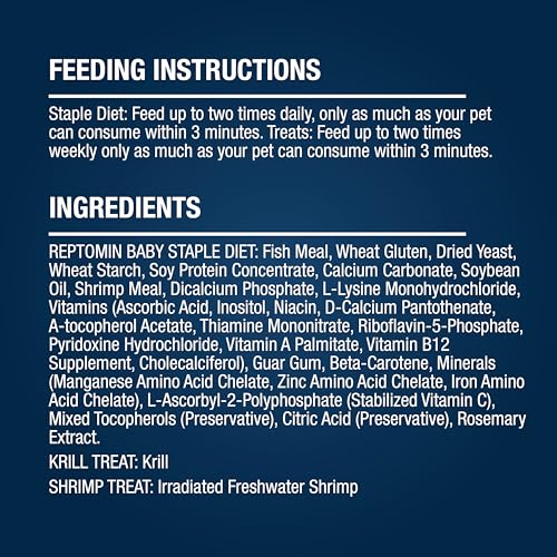 Tetra ReptoMin 3-in-1 Select-A-Food, 1.94 oz | Baby Sticks, Shrimp & Krill Treats For Aquatic Turtles With No Artificial Flavors - size: 1.94 Ounce (Pack of 1)