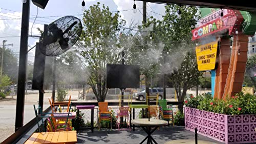 High Pressure Misting system 1500 PSI - Flexible (80 Feet - 30 Nozzles (Requires Larger Pump)) - size: 80 Feet - 30 Nozzles (Requires Larger Pump)