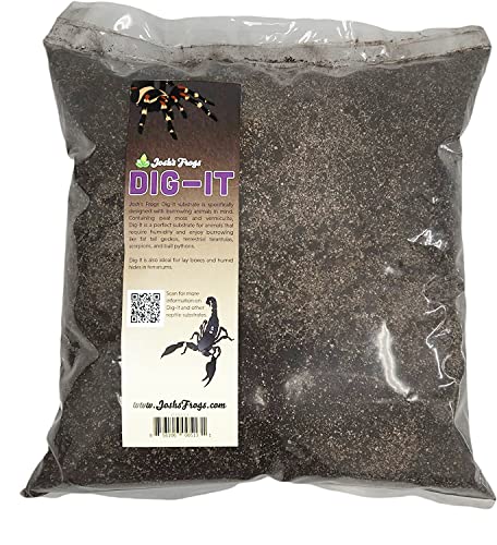 Josh's Frogs Dig-It, 10 Quarts | Substrate for Burrowing Lizards, Invertebrates, Lay Boxes and Humid Hides