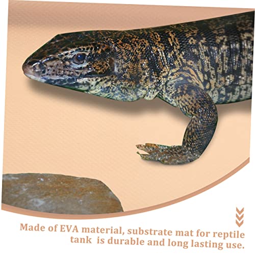 BESPORTBLE Cypress Mulch Reptile Bedding Alternative Comfortable Reptile Climbing Decor Eva Material Substrate
