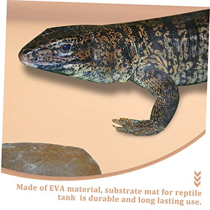 BESPORTBLE Cypress Mulch Reptile Bedding Alternative Comfortable Reptile Climbing Decor Eva Material Substrate