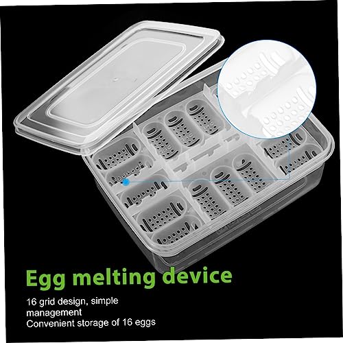 TOYANDONA 2pcs Reptile Egg Incubator Hatchery Box for Lizards Pigeon Eggs Easy to Clean Transparent Design for Observation Reusable Reptile Tool