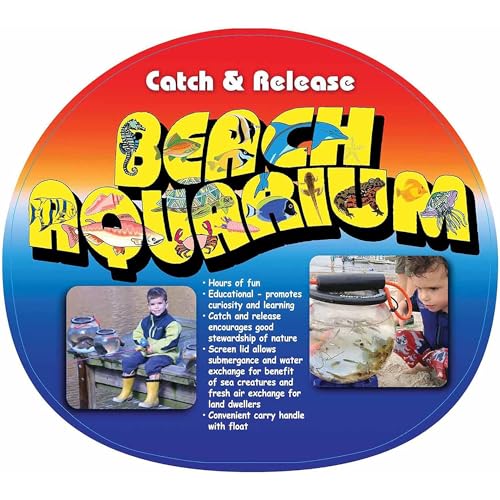 Dry Branch Sports Design Catch and Release Beach Aquarium Kit , Clear