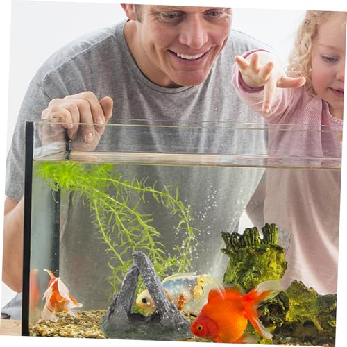 BESPORTBLE Aquarium Decoration Resin Reptile Hide Cave Unique Natural for Turtle Snake Habitat Terrarium Fish Tank Accessory Easy to Clean Maintain Aesthetic Appeal