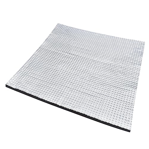 balacoo Reptile Heat Pad Small Animal Warm Pad Parrot Mat Mini Pet Pad Winter Insulation Thermal Pad Outdoor Heated Pad Small Pet Cage Liner for Rabbit Hedgehog 42x28cm Silver Terrarium Heating Pad