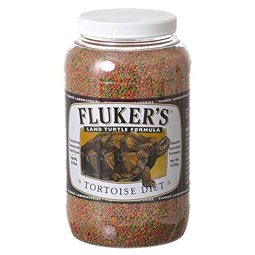 Fluker's Tortoise Diet, Small Pellet Food, Land Turtle Formula, 3.5 lbs.