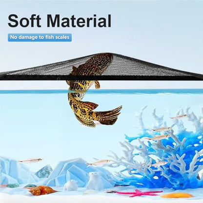 Magnetic Fish Tank Lid, Mesh Aquarium Cover, Fits Tanks Up to 37 x 18 in | Custom Fit Design, Tear-Resistant PET Mesh, Easy Feeding Access, Compatible with Filters and Lights
