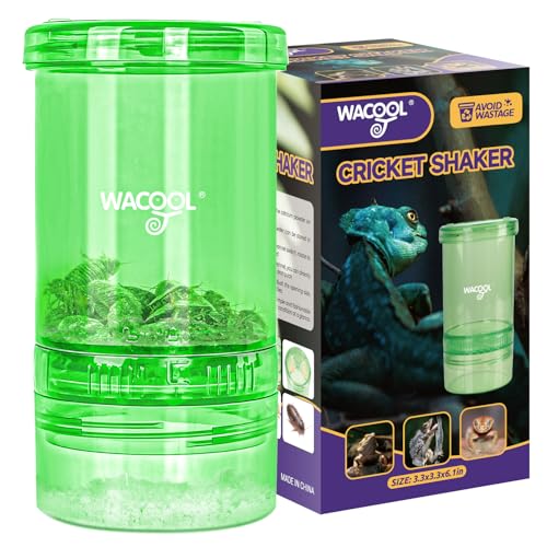 Cricket Calcium Powder Mixer for Reptiles with 4Pack Reptile Night Heat Lamp, 100W Night Heat Lamp for Reptiles & Amphibians,Simulate Nature Moonlight Purple Night Light for Bearded Dragon Lizard Sna
