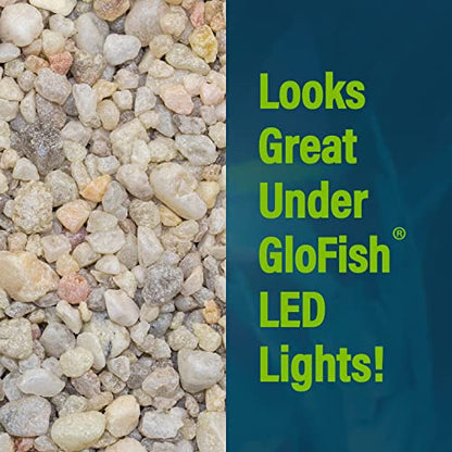 GloFish Aquarium Gravel 5 Pounds, Pearlescent, Complements Tanks and Décor (AQ-78484) - size: 5 Pound