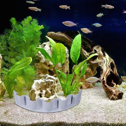 Aquarium Substrate Barrier Sand Isolation Board Substrate Barrier | Water Plant Fish Tank Bottom Fence, Separate Gravel in Aquarium or Terrarium - color: B
