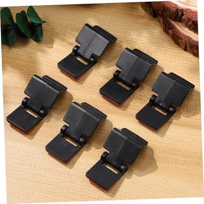 6pcs Reptile Glass Tank Buckles Escape Prevention Latches for Turtle Feeding Box Smooth Surface Locks for Tortoise and Reptile Enclosures Glass Pet Tank Clips