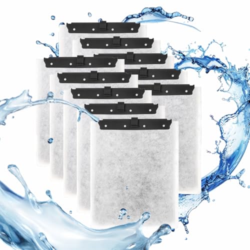 10 Pack Large Replacement Filters Cartridges Compatible with QuietFlow Power Filter Size 20,30,50,55/75 or LED PRO Power Filter Size 20,30,50,75 - size: Large - 10 Pack
