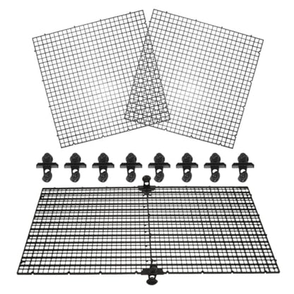 Kisangel 1set Fish Tank Divider Board Cups Jump Splicing Plate for Aquarium Separation Prevents Fish from Jumping for Betta