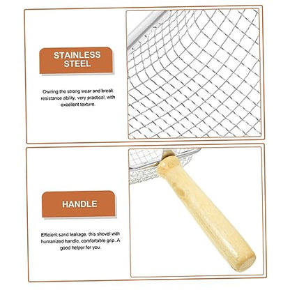 POPETPOP Cat Litter Scoop with Long Handle Reusable Reptile Waste Shovel Ergonomic Grip for Easy Cleanup for Cats and Reptiles Non Stick Design