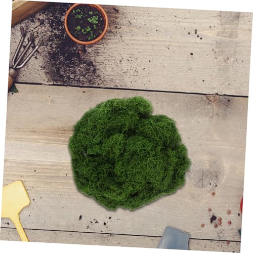 UPKOCH Artificial Moss for Crafts Realistic Fake Sphagnum Moss for Terrariums Planters Decorative Centerpieces